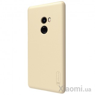 Чехол бампер Nillkin Frosted Shield Xiaomi Mi MIX 2 Gold F-HC XM-MIX 2